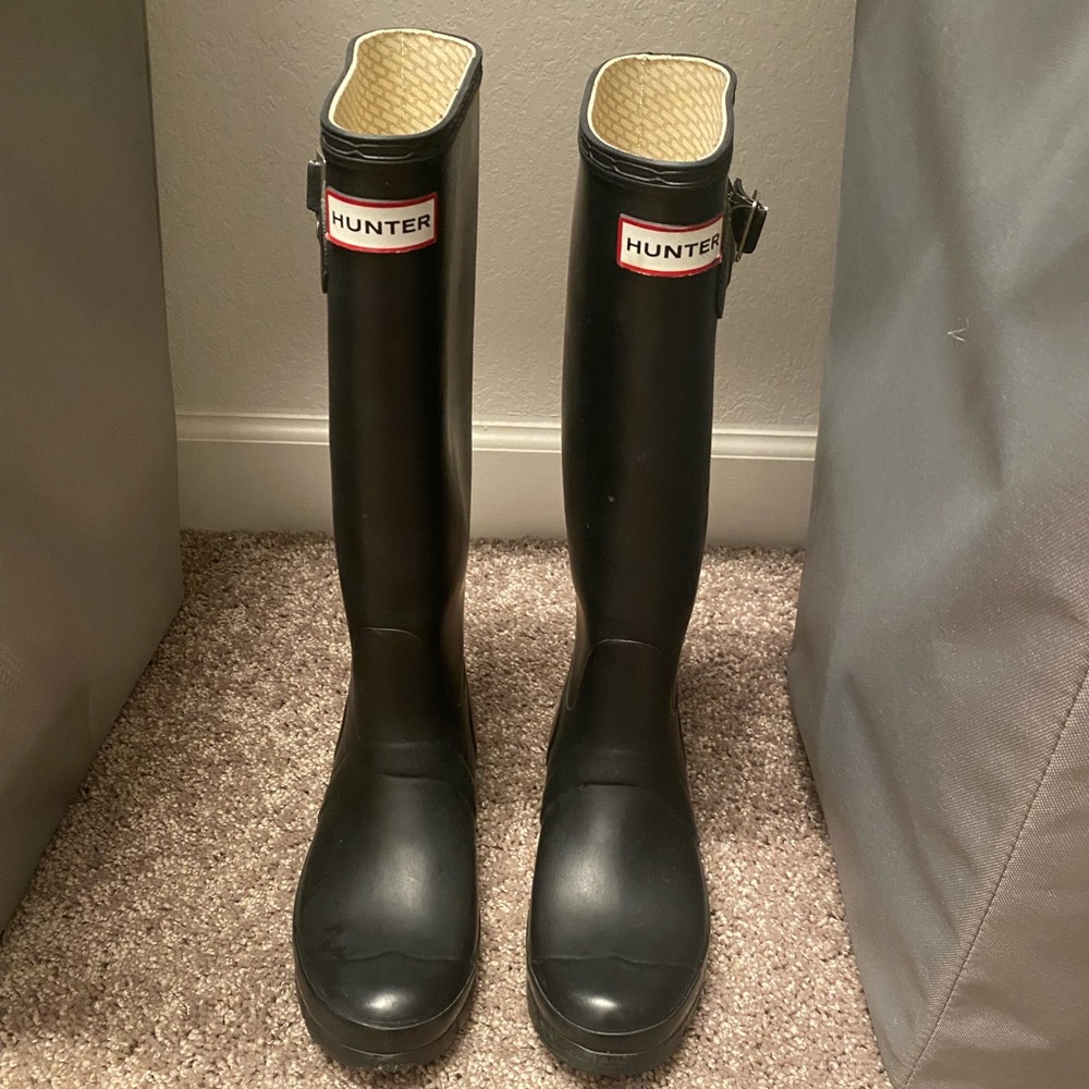 Tall Hunter rain boots